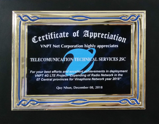 Hội nghị tổng kết dự án ”Mở rộng mạng vô tuyến khu vực 07 tỉnh miền Trung mạng Vinaphone năm 2018”